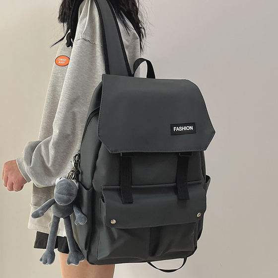 Backpack women's schoolbag Female high school students men's Japanese ins tide brand clothing large -capacity leisure travel backpack Backpack women's schoolbag Female high school students men's Japanese ins tide brand clothing large -capacity leisure travel backpack