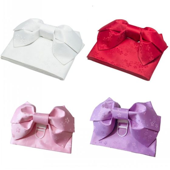 Japanese kimono yukata accessories, styling bow belt, double belt, multi-color, special clearance solid color
Japanese kimono yukata accessories, styling bow belt, double belt, multi-color, special clearance solid color