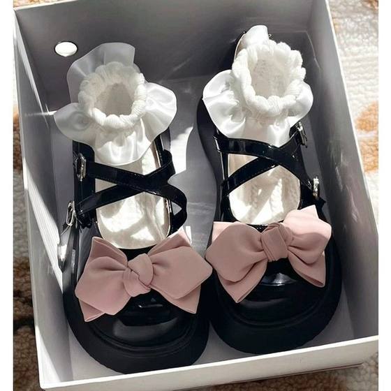Women's 2025 new spring and autumn bow Japanese-English style thick-soled French Mary Jane Bridesmaids single shoes
Women's 2025 new spring and autumn bow Japanese-English style thick-soled French Mary Jane Bridesmaids single shoes