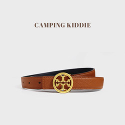 Camping Kiddie Women's Belt 2025 New Model Tb Genuine Leather Fashionable Versatile Belt for Jeans and Skirts Camping Kiddie Women's Belt 2025 New Model Tb Genuine Leather Fashionable Versatile Belt for Jeans and Skirts
