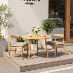 Small Round Table, Simple Household Furniture for Small Apartments, Round Table and Chair Set, Balcony Coffee Table, Trendy Milk Tea Shop, Coffee Shop Table Small Round Table, Simple Household Furniture for Small Apartments, Round Table and Chair Set, Balcony Coffee Table, Trendy Milk Tea Shop, Coffee Shop Table