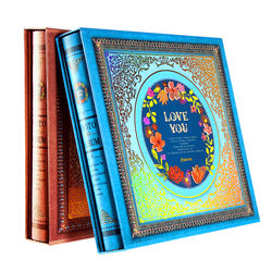 Vintage Old Photos 5inch Family Photo Album Large Interstitial-Style Album 5inch Large-Capacity Photo Album Old-Fashioned Book Vintage Old Photos 5inch Family Photo Album Large Interstitial-Style Album 5inch Large-Capacity Photo Album Old-Fashioned Book