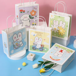 Creative Cartoon Gift Tote Bag, Fresh Style, Graduation, Children's Birthday Gift, Return Gift, Wrapping Paper Bag, Large Size Creative Cartoon Gift Tote Bag, Fresh Style, Graduation, Children's Birthday Gift, Return Gift, Wrapping Paper Bag, Large Size