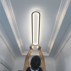 Balcony Light 2025 New Model Ambient Light High-End Popular Internet-Famous Entrance Light Long Strip Corridor Aisle Light Ceiling Light Balcony Light 2025 New Model Ambient Light High-End Popular Internet-Famous Entrance Light Long Strip Corridor Aisle Light Ceiling Light