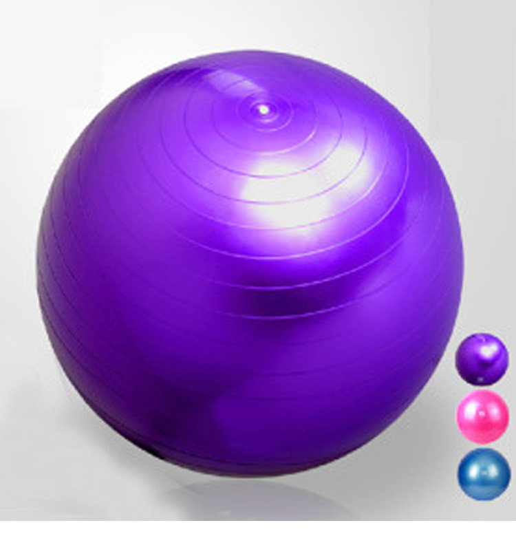 Мяч для фитнеса Подлинные утолщенный взрывозащищенный йога мяч профессиональный женский йога для похудения для похудения для похудения фитнес-мяч массаж мяч многоцветный Water Yoga Zen