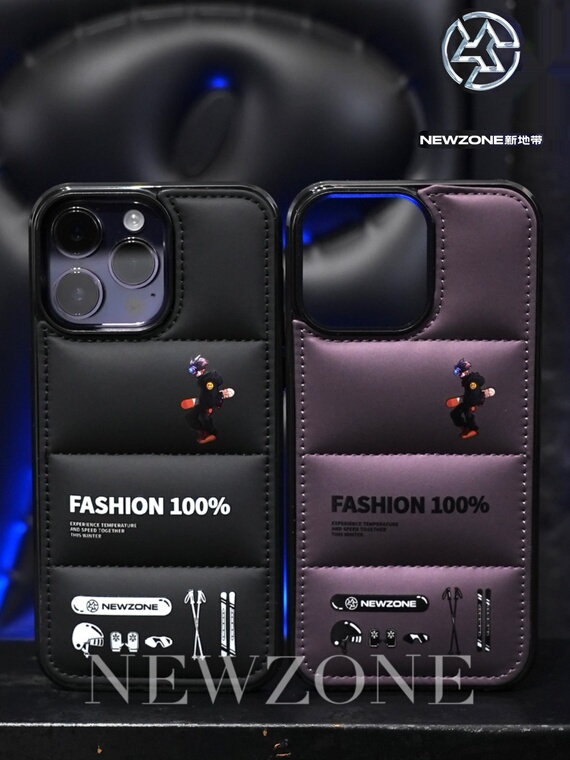 New Puffy Puffer Down Jacket 100% 15, 14, 13, 12 iPhone Case
