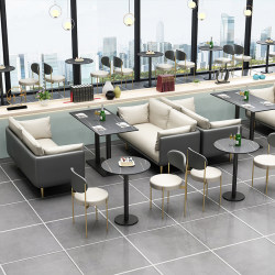 Popular Milk Tea Shop Table Chair Western Food Cafe Drink Card Seat Sofa Stool Clear Bar Casual Dessert Commercial Double Popular Milk Tea Shop Table Chair Western Food Cafe Drink Card Seat Sofa Stool Clear Bar Casual Dessert Commercial Double