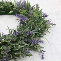 Cross-border simulated plant artificial lavender garland fake lavender garland front door farmhouse garland summer wall hanging window Cross-border simulated plant artificial lavender garland fake lavender garland front door farmhouse garland summer wall hanging window