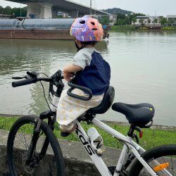 Mountain bike child seat front folding bicycle bicycle baby safety child seat foot pedal variable speed stool Mountain bike child seat front folding bicycle bicycle baby safety child seat foot pedal variable speed stool