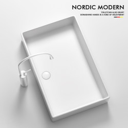 Large Size Balcony Countertop Ceramic Wash Basin Bathroom Wash Basin Rectangular Wash Basin Face Basin Large Size Balcony Countertop Ceramic Wash Basin Bathroom Wash Basin Rectangular Wash Basin Face Basin