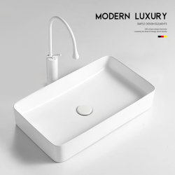 Modern Minimalist Ceramic Art Washbasin Single Basin Bathroom Washbasin Countertop Basin Household Basin Balcony Modern Minimalist Ceramic Art Washbasin Single Basin Bathroom Washbasin Countertop Basin Household Basin Balcony