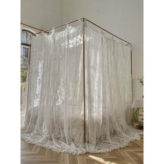 A5242024 new princess dustproof linen palace floor-standing mosquito net 1.8m bed home old-fashioned shelf bed bed
A5242024 new princess dustproof linen palace floor-standing mosquito net 1.8m bed home old-fashioned shelf bed bed
