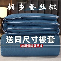 Tongxiang Silk Quilt 100% Mulberry Silk Winter Quilt Thickened Warm All-Cotton Spring and Autumn Quilt Core Student Dormitory Air-Conditioned Quilt Tongxiang Silk Quilt 100% Mulberry Silk Winter Quilt Thickened Warm All-Cotton Spring and Autumn Quilt Core Student Dormitory Air-Conditioned Quilt