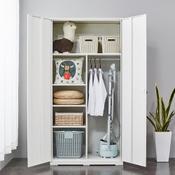 Balcony Cabinet Storage Cabinet Sun-Proof and Waterproof Household Standing Cabinet Storage Cabinet Miscellaneous Cabinet Iron Steel Wardrobe Balcony Cabinet Storage Cabinet Sun-Proof and Waterproof Household Standing Cabinet Storage Cabinet Miscellaneous Cabinet Iron Steel Wardrobe