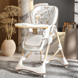 Karmababy Baby High Chair Children's Dining Chair for Eating at Home, Growing Chair Karmababy Baby High Chair Children's Dining Chair for Eating at Home, Growing Chair