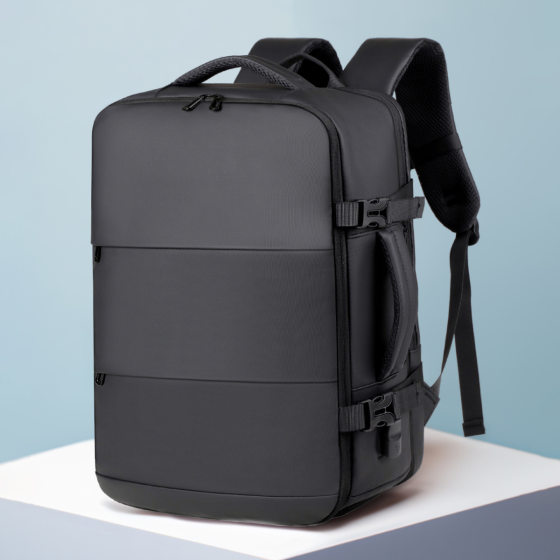 Large-capacity outdoor backpack with shoe compartment, travel multifunctional backpack, men's computer bag, expandable 
Large-capacity outdoor backpack with shoe compartment, travel multifunctional backpack, men's computer bag, expandable