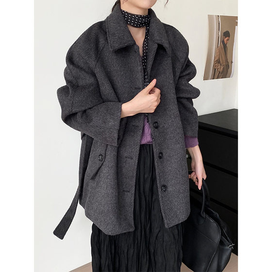 Then the classic high-quality retro Korean cotton wool coat for women's simple mid-length wool coat 2281
Then the classic high-quality retro Korean cotton wool coat for women's simple mid-length wool coat 2281
