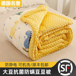 German Baby Quilt Pure Cotton Autumn and Winter Style Kindergarten Antibacterial Beanie Quilt Removable and Washable Kidsren's All-Season Cotton Quilt German Baby Quilt Pure Cotton Autumn and Winter Style Kindergarten Antibacterial Beanie Quilt Removable and Washable Kidsren's All-Season Cotton Quilt