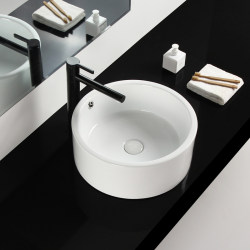 Round Countertop Basin, Artistic Wash Basin, Ceramic Washbasin, Small Size, Balcony Anti-Overflow, 300 Diameter 30cm Round Countertop Basin, Artistic Wash Basin, Ceramic Washbasin, Small Size, Balcony Anti-Overflow, 300 Diameter 30cm