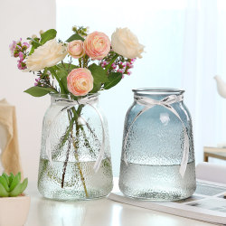 Accessible Luxury ins Minimalist Glass Vase Water Raising Flowers Lily Flower Ornaments Popular Living Room Decorative Vase Ornaments Accessible Luxury ins Minimalist Glass Vase Water Raising Flowers Lily Flower Ornaments Popular Living Room Decorative Vase Ornaments