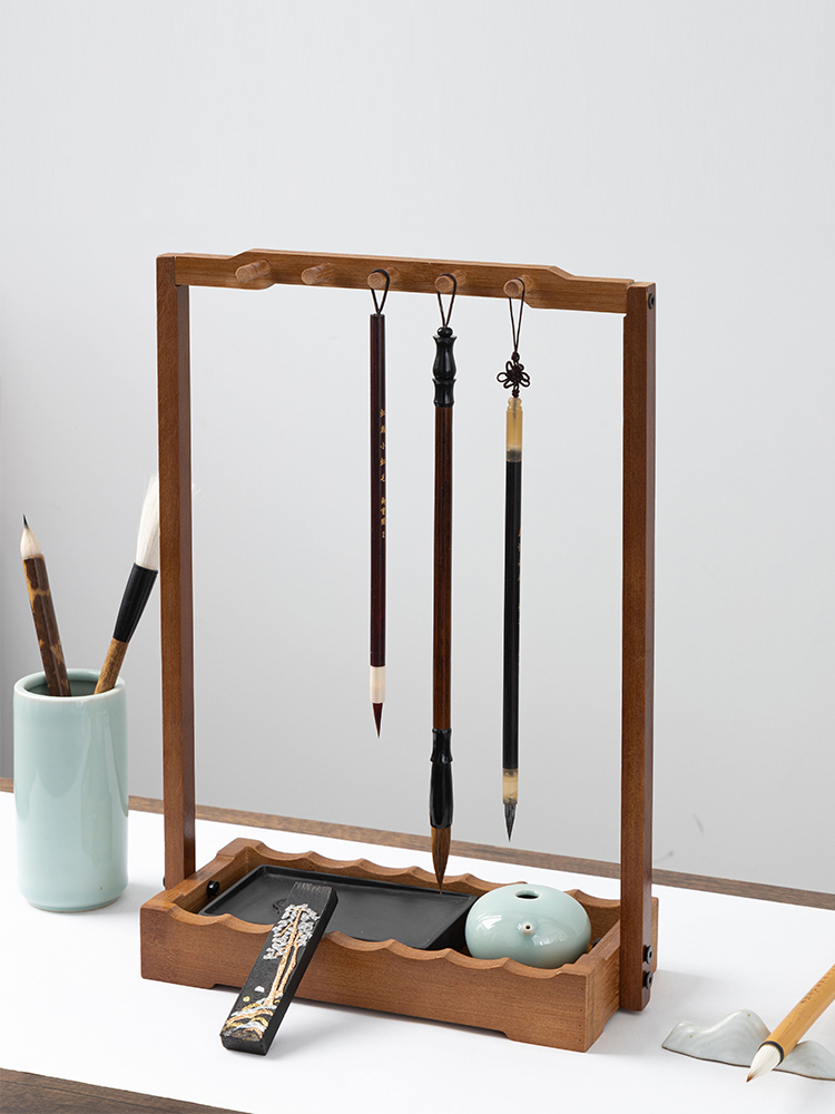 竹製筆立て - 南竹ペン掛けラック