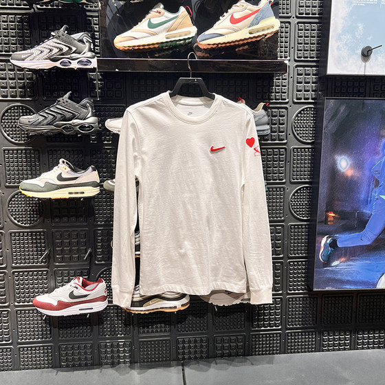Nike men's clothing 2024 spring new embroidered small logo round neck casual long-sleeved T-shirt FV3994-100
Nike men's clothing 2024 spring new embroidered small logo round neck casual long-sleeved T-shirt FV3994-100