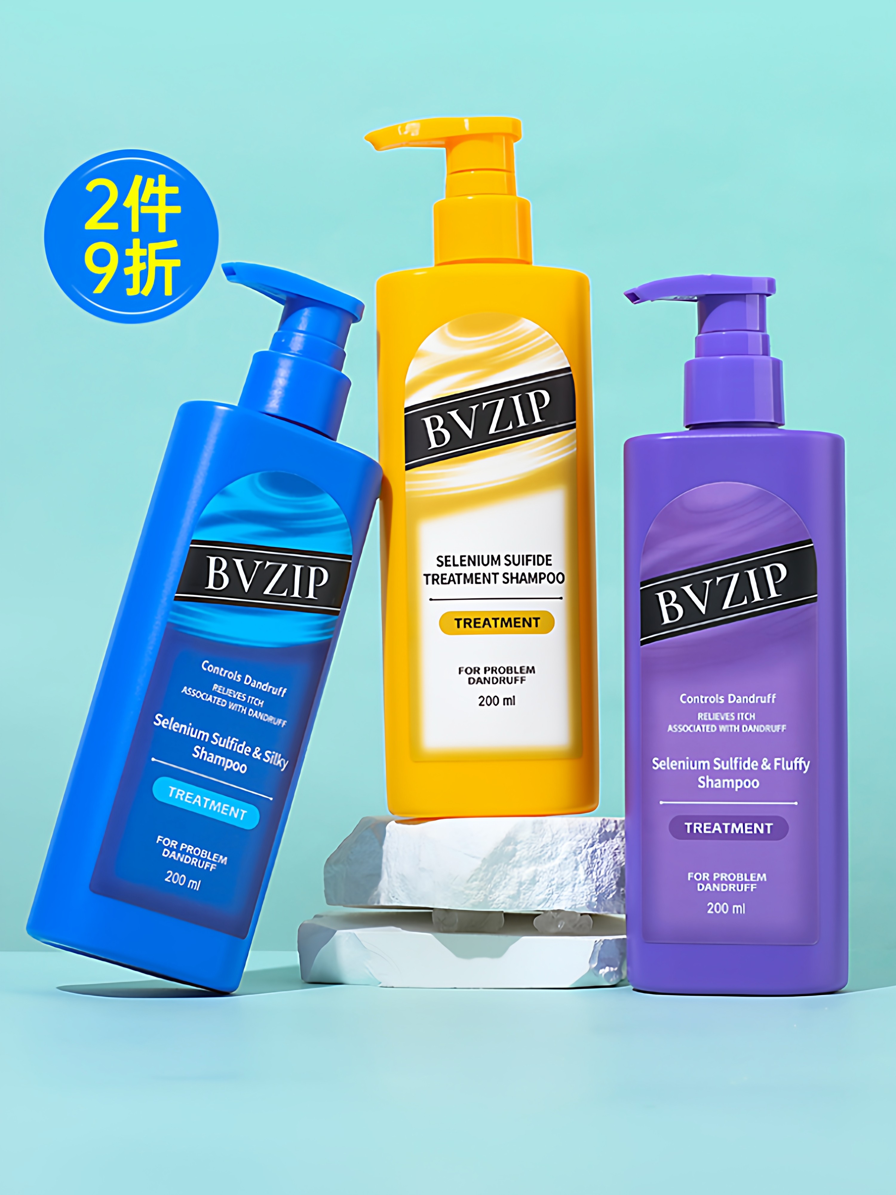 Shampooing Antipelliculaire Selsun En Suspension - Neuf, élimine Pellicules Et Excès De Sébum