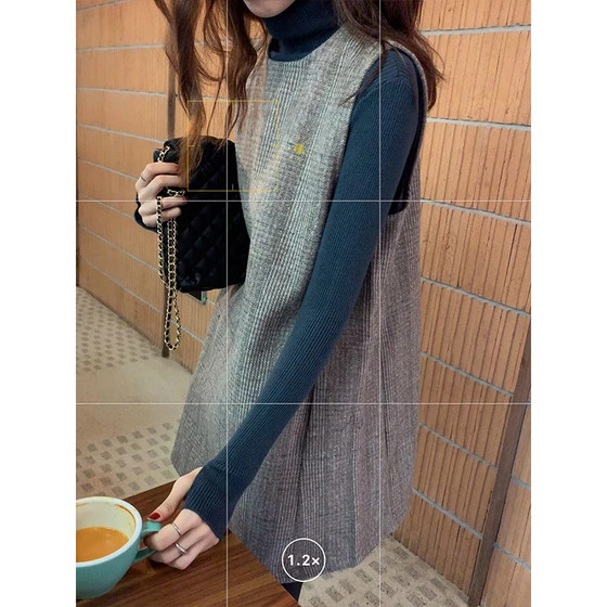 Large size wool vest skirt autumn and winter small scented sweater wool skirt mid-length women's wool vest skirt
Large size wool vest skirt autumn and winter small scented sweater wool skirt mid-length women's wool vest skirt