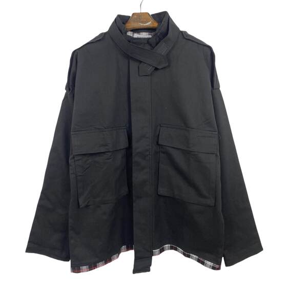 A4002 new foreign trade women's bf style retro work jacket plaid splicing medium-length student casual windbreaker
A4002 new foreign trade women's bf style retro work jacket plaid splicing medium-length student casual windbreaker