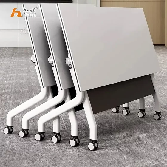 Company folding training conference table movable splicing strip table staff desk rectangular double table and chair combination
Company folding training conference table movable splicing strip table staff desk rectangular double table and chair combination
