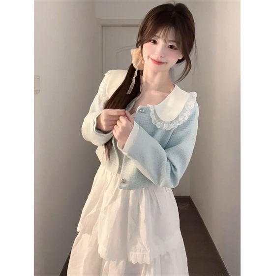 2025 spring outfit full set of Korean small floral doll collar short jacket jacket + suspender dress
2025 spring outfit full set of Korean small floral doll collar short jacket jacket + suspender dress