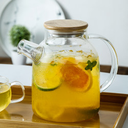 Japanese-Style Cold Water Pitcher, Heat-Resistant Glass Teapot for Brewing Flower Tea, High-Temperature Resistant Household Set, Fruit Tea Cold Water Pitcher Japanese-Style Cold Water Pitcher, Heat-Resistant Glass Teapot for Brewing Flower Tea, High-Temperature Resistant Household Set, Fruit Tea Cold Water Pitcher