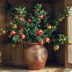 Artificial Red Pomegranate Fruit Decoration for Living Room, New Year Floral Arrangement, Fake Flower Ornament, Green Plant, Dried Flower, High-End and Realistic Artificial Red Pomegranate Fruit Decoration for Living Room, New Year Floral Arrangement, Fake Flower Ornament, Green Plant, Dried Flower, High-End and Realistic