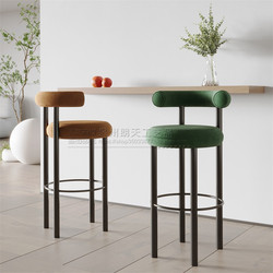 Light Luxury Bar Stool, Home High Stool, Modern Minimalist Bar Chair, Front Desk Chair with Backrest, Bar Stool, Bar Counter Stool Light Luxury Bar Stool, Home High Stool, Modern Minimalist Bar Chair, Front Desk Chair with Backrest, Bar Stool, Bar Counter Stool