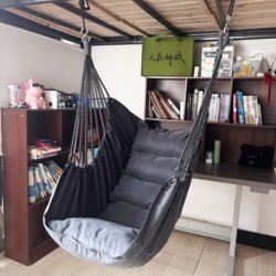 Hanging Chair Dormitory Bedroom Student Hammock Balcony Home Lazy Chair Swing Cradle Chair Thickened Single Anti-Rollover Chair Hanging Chair Dormitory Bedroom Student Hammock Balcony Home Lazy Chair Swing Cradle Chair Thickened Single Anti-Rollover Chair