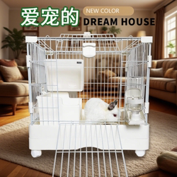 Resen Rabbit Small Rabbit Cage Rabbit Cage Drawer Type Pet Indoor Household Guinea Pig Cage Chinchilla Supplies Resen Rabbit Small Rabbit Cage Rabbit Cage Drawer Type Pet Indoor Household Guinea Pig Cage Chinchilla Supplies
