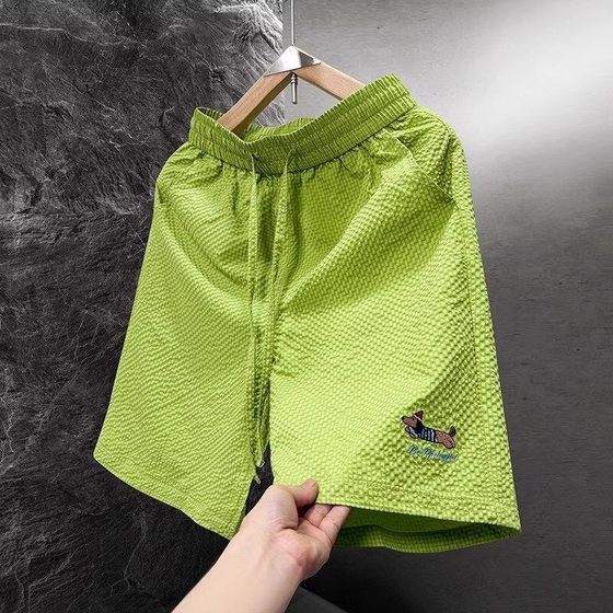 Bubble yarn ice silk quick-drying shorts men's 2025 new summer casual Hawaiian seaside couple beach five-point pants
Bubble yarn ice silk quick-drying shorts men's 2025 new summer casual Hawaiian seaside couple beach five-point pants