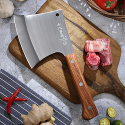 Eighteen Sons for Chopping Bone Knife Axe Cutting Bull Bone Special Knife thickened Kitchen Stainless Steel Chopping Bone Axe Butcher Commercial Eighteen Sons for Chopping Bone Knife Axe Cutting Bull Bone Special Knife thickened Kitchen Stainless Steel Chopping Bone Axe Butcher Commercial