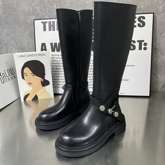 2025 women's boots new flat-soled knee boots genuine leather under-knee fashion boots women's single boots single knight boots
2025 women's boots new flat-soled knee boots genuine leather under-knee fashion boots women's single boots single knight boots
