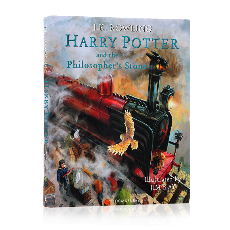 ハリー・ポッターと賢者の石 - イラスト入りハードカバー - J.K.