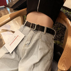 Young Women's Black Women's Belt Men Accessories Men's Denim Belt 2025 New arrival Trendy Men's Belt Young Women's Black Women's Belt Men Accessories Men's Denim Belt 2025 New arrival Trendy Men's Belt