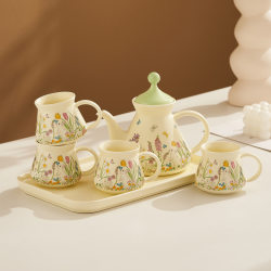 Fashionable Tea Set, Tea Cup Set, Cute Household Cup Set, Coffee Cup Gift Box, Souvenir Gift, Birthday Housewarming Gift Fashionable Tea Set, Tea Cup Set, Cute Household Cup Set, Coffee Cup Gift Box, Souvenir Gift, Birthday Housewarming Gift