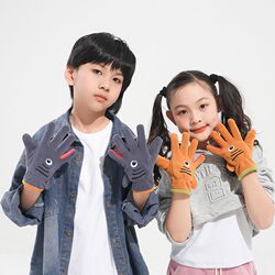 Winter children's warm gloves polar fleece card Winter children's warm gloves polar fleece card