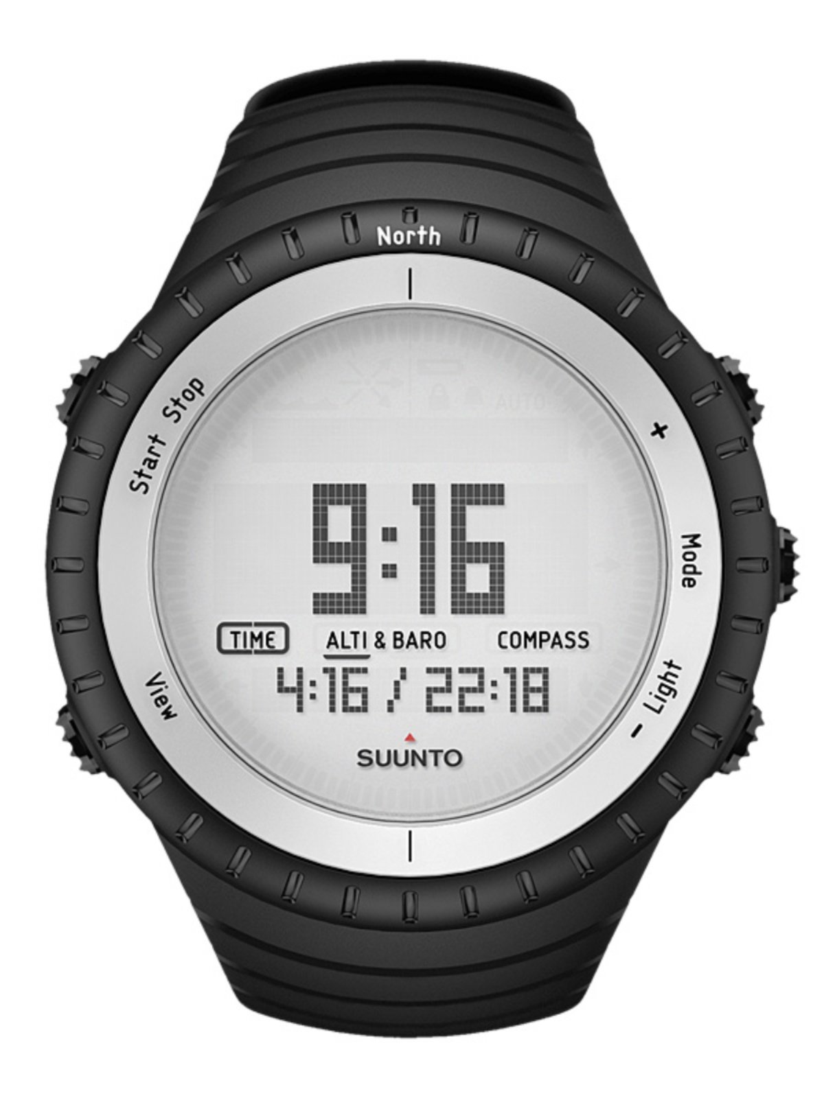 Suunto Core All Black Outdoor Sports Watch Altimeter, Barometer