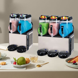Bocconi snow melting machine 12L commercial single cylinder double cylinder three cylinder slush cold drink snow pellet Machine smoothie machine beverage machine Bocconi snow melting machine 12L commercial single cylinder double cylinder three cylinder slush cold drink snow pellet Machine smoothie machine beverage machine