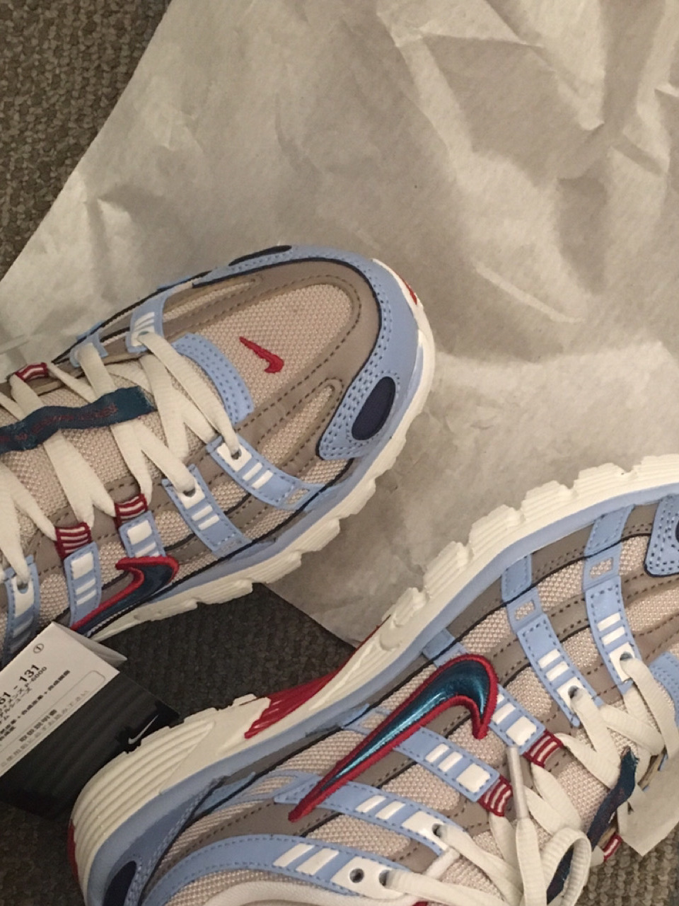 NIKE P6000复古粉蓝老爹鞋 NIKE P6000复古粉蓝老爹鞋