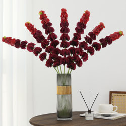 High-end simulated single-branch shell flower, fake flower, green plant, home decoration, flower arrangement, plant landscaping, cross-border artificial bouquet High-end simulated single-branch shell flower, fake flower, green plant, home decoration, flower arrangement, plant landscaping, cross-border artificial bouquet