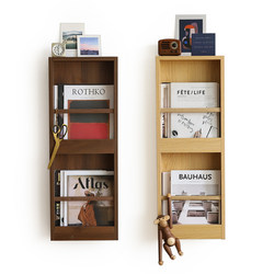 Xiaomu Liangpin Magazine Rack Wall-Mounted Children's Book and Newspaper Rack Display Rack Solid Wood Storage Rack Newspaper Rack Wall Bookshelf Xiaomu Liangpin Magazine Rack Wall-Mounted Children's Book and Newspaper Rack Display Rack Solid Wood Storage Rack Newspaper Rack Wall Bookshelf