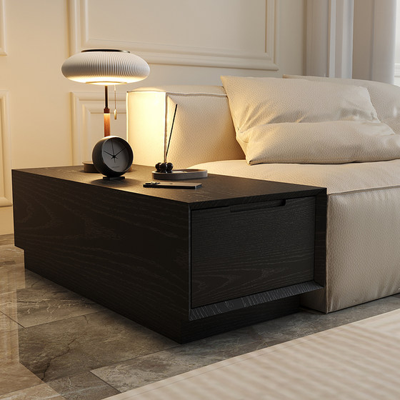 Wasabi-Feng Light Luxury Sofa Side Table Solid Wood Coffee Side Table Storage Cabinet Living Room Simple Black Handrail Cabinet
Wasabi-Feng Light Luxury Sofa Side Table Solid Wood Coffee Side Table Storage Cabinet Living Room Simple Black Handrail Cabinet