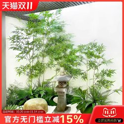 Zen-Inspired Artificial Bamboo Landscaping Combination, Soft Decoration, Indoor Ornaments, Green Plant Decoration, Partition Screen, Encrypted Fake Bamboo Zen-Inspired Artificial Bamboo Landscaping Combination, Soft Decoration, Indoor Ornaments, Green Plant Decoration, Partition Screen, Encrypted Fake Bamboo